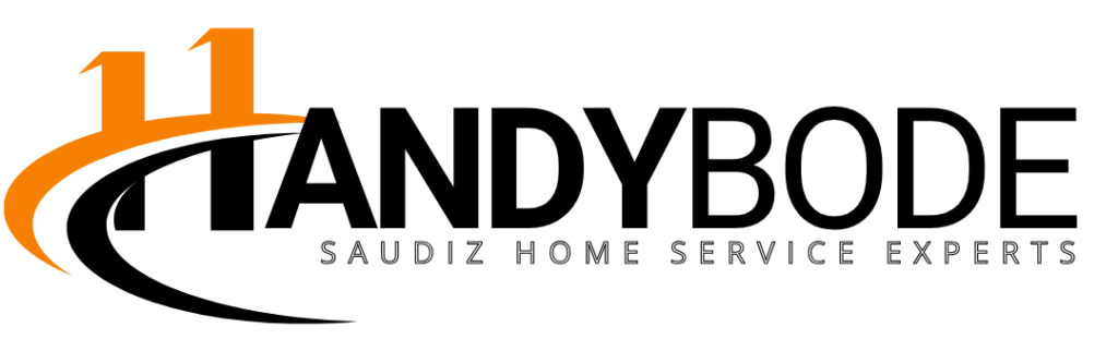 text with black and orange colour for agency name